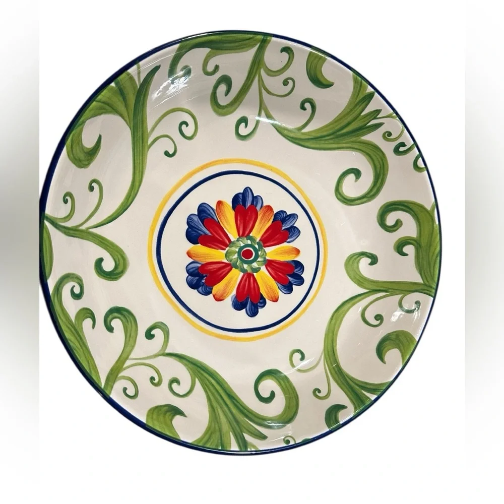 Certified International Palermo Pasta Serving Bowl Dish Large 13” Italian RARE